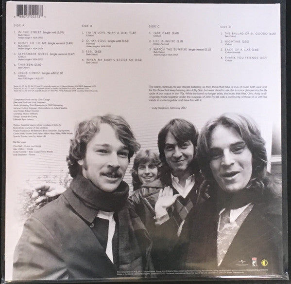 Big Star : The Best Of Big Star (2xLP, Comp)