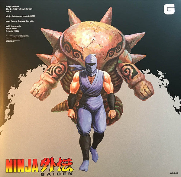 Various : Ninja Gaiden The Definitive Soundtrack (LP, Ora + LP, Red + LP, Blu + LP, Yel + Box)