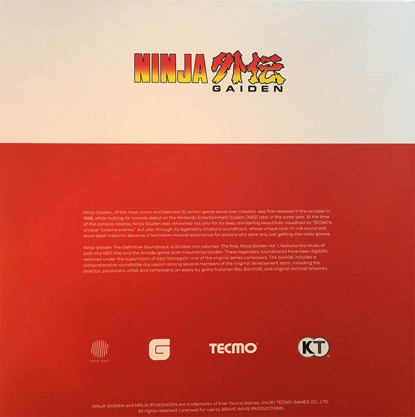 Various : Ninja Gaiden The Definitive Soundtrack (LP, Ora + LP, Red + LP, Blu + LP, Yel + Box)