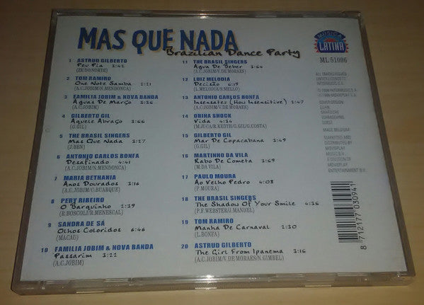 Various : Mas Que Nada - Brazilian Dance Party (CD, Comp)