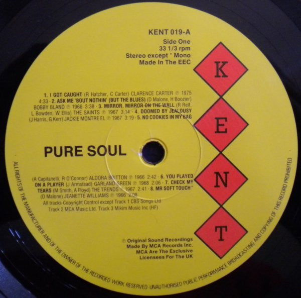 Various : Pure Soul (LP, Comp)