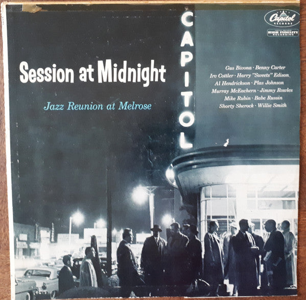 Various : Session At Midnight-Jazz Reunion At Melrose (LP, Album)