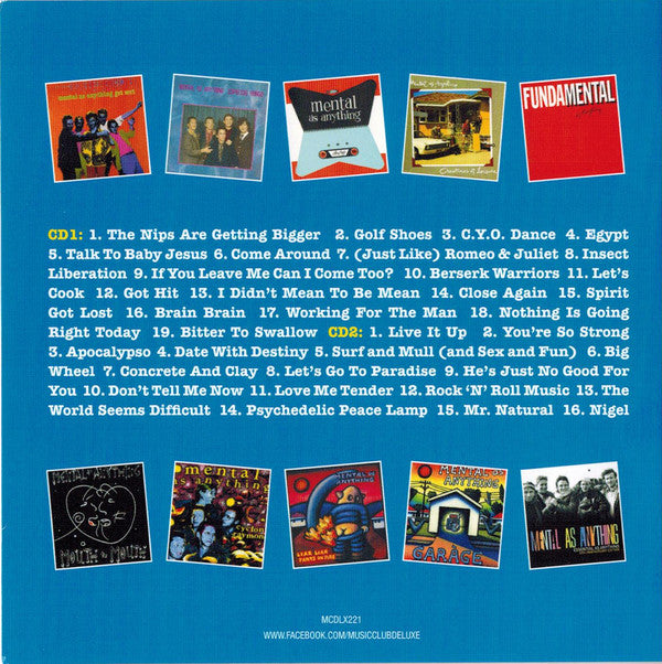 Mental As Anything : Live It Up: The Collection (2xCD, Comp, Sli)