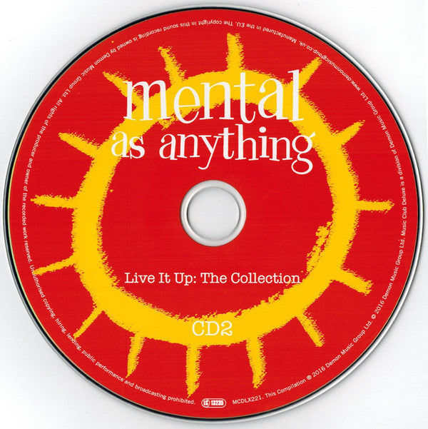 Mental As Anything : Live It Up: The Collection (2xCD, Comp, Sli)