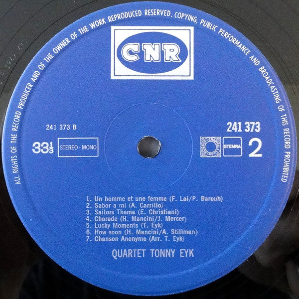 Tonny Eyk : Tonny Eyk Speelt Voor De Vuist Weg Deel 2 (LP, Album)