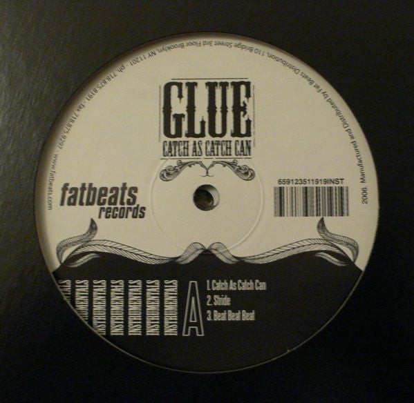 Glue (3) : Catch As Catch Can (Instrumental) (2xLP, Album)