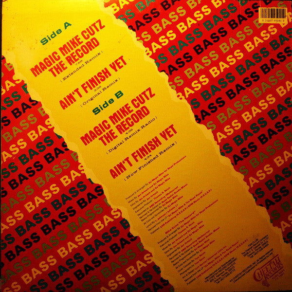 DJ Magic Mike : Magic Mike Cutz The Record (Remix) (12")