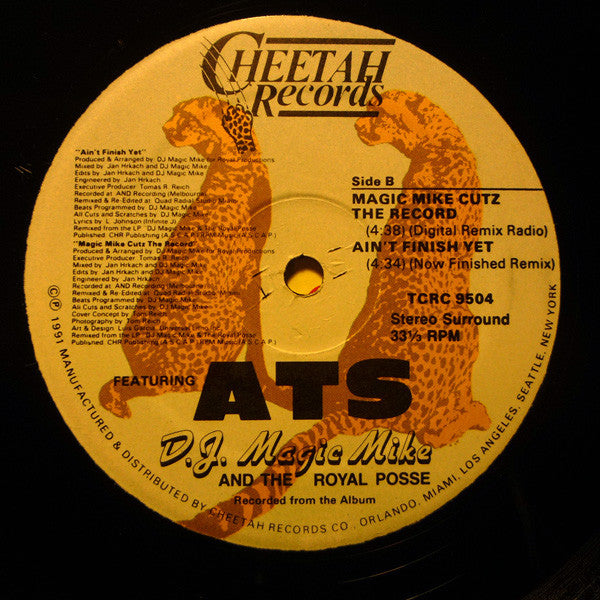 DJ Magic Mike : Magic Mike Cutz The Record (Remix) (12")