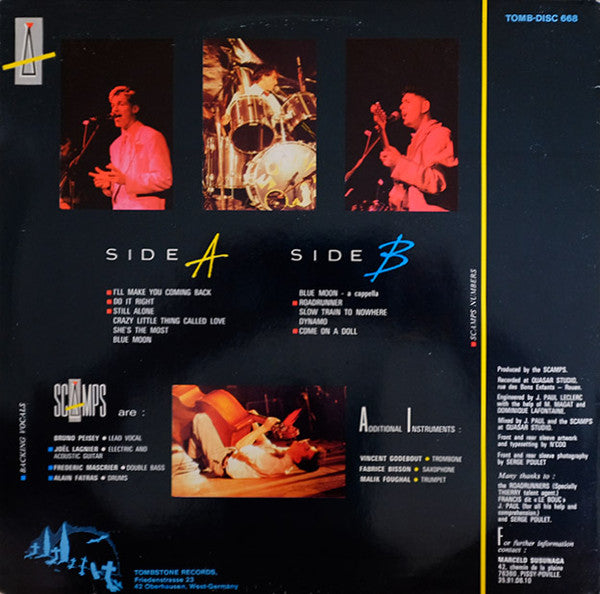 Scamps : Just Right (LP, Album)