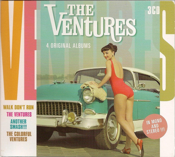 The Ventures : 4 Original Albums (3xCD, Comp, RM, Dig)