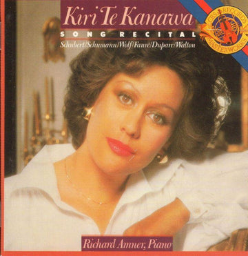 Franz Schubert, Robert Schumann, Hugo Wolf, Henri Duparc, Gabriel Fauré, Sir William Walton - Richard Amner, Kiri Te Kanawa : Song Recital (CD, Album)