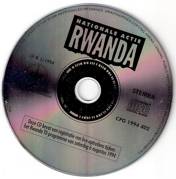 Various : Nationale Actie Rwanda (CD)