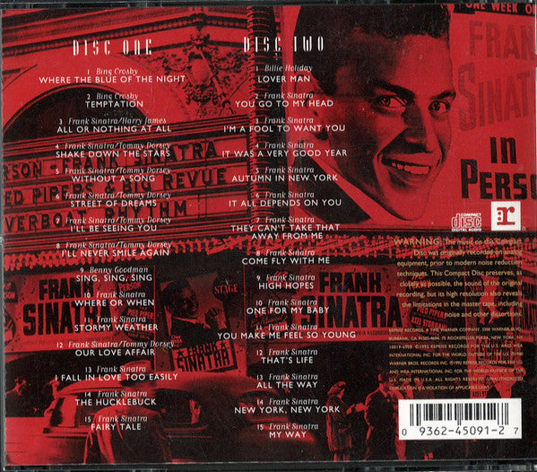 Frank Sinatra : Sinatra - Music From The CBS Mini-Series (2xCD, Comp, RE)