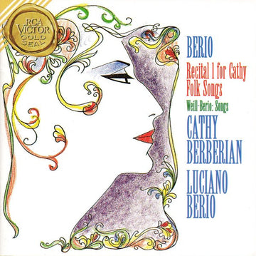 Luciano Berio - Cathy Berberian : Recital 1 For Cathy / Folk Songs (CD)