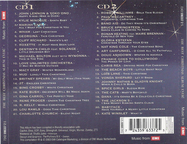 Various : The Best Christmas Album Ever! (2xCD, Comp, RE)