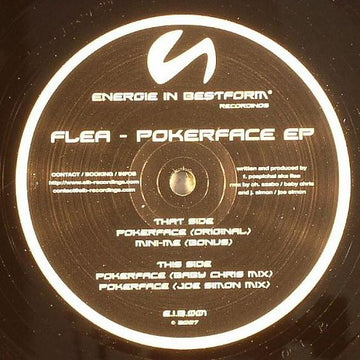 Flea (7) : Pokerface EP (12", EP)