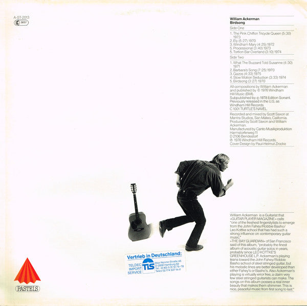 William Ackerman : Birdsong (LP, Album)