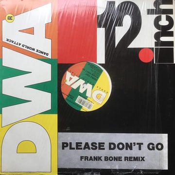 Double You?* : Please Don't Go (12")