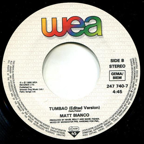 Matt Bianco : Good Times (New Version) (7", Single)