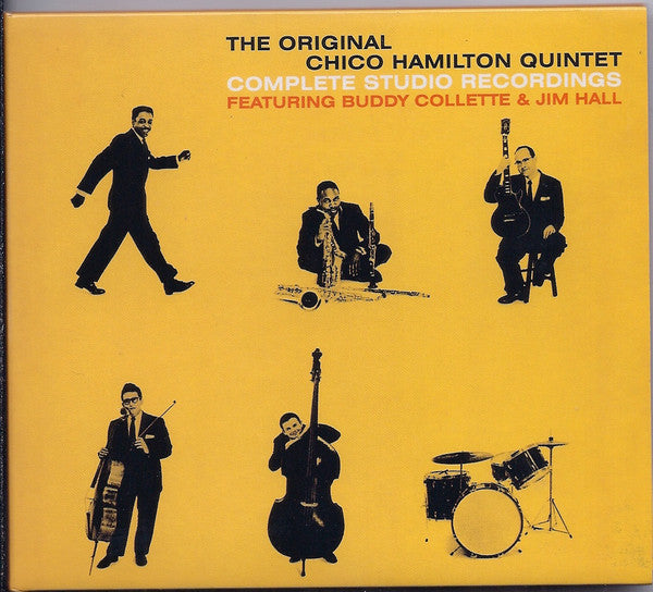 The Chico Hamilton Quintet Featuring Buddy Collette & Jim Hall : Complete Studio Recordings (CD, Comp)