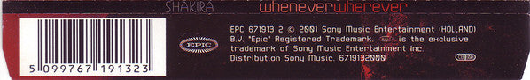 Shakira : Whenever, Wherever (CD, Maxi)