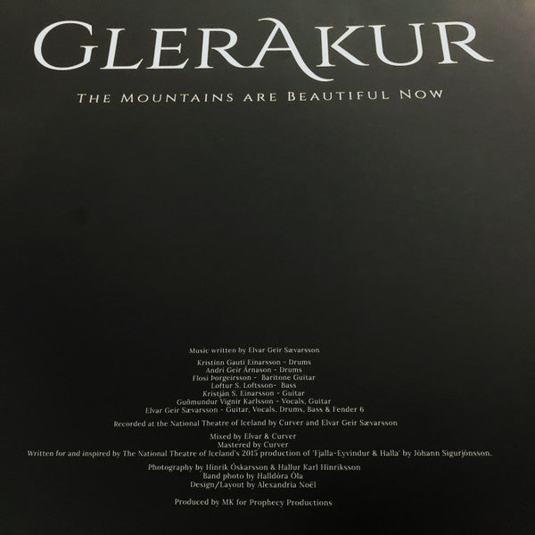 GlerAkur : The Mountains Are Beautiful Now (LP, Ltd, Blu)