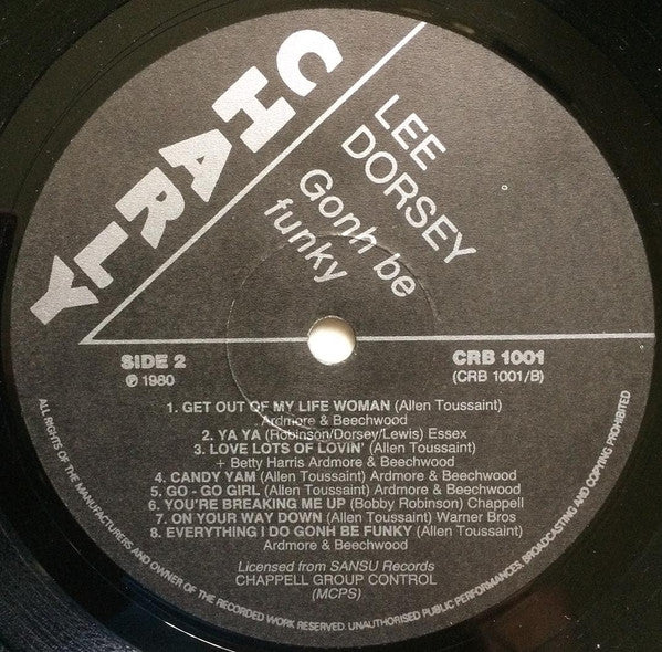 Lee Dorsey : Gonh Be Funky (LP, Comp, RP, Ild)