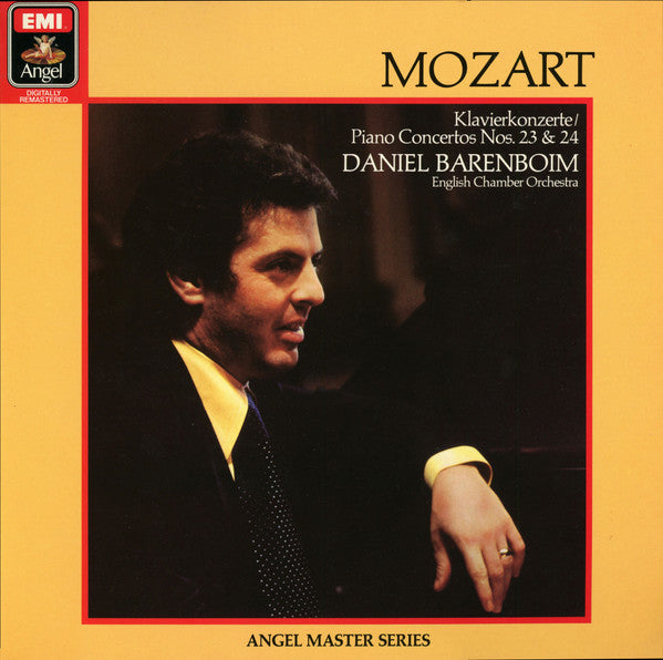 Wolfgang Amadeus Mozart, Daniel Barenboim, English Chamber Orchestra : Piano Concertos Nos. 23 & 24 (LP, Comp)