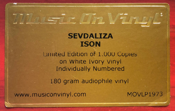 Sevdaliza : ISON (2xLP, Album, Ltd, Num, Ivo)