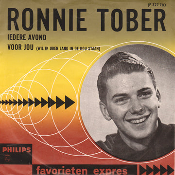 Ronnie Tober : Iedere Avond / Voor Jou (7", Single, Mono, Red)