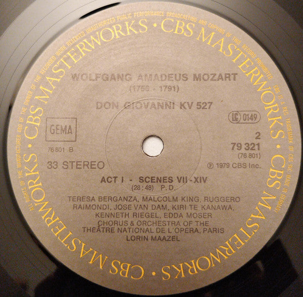 Mozart* - Lorin Maazel : Don Giovanni (3xLP + Box)