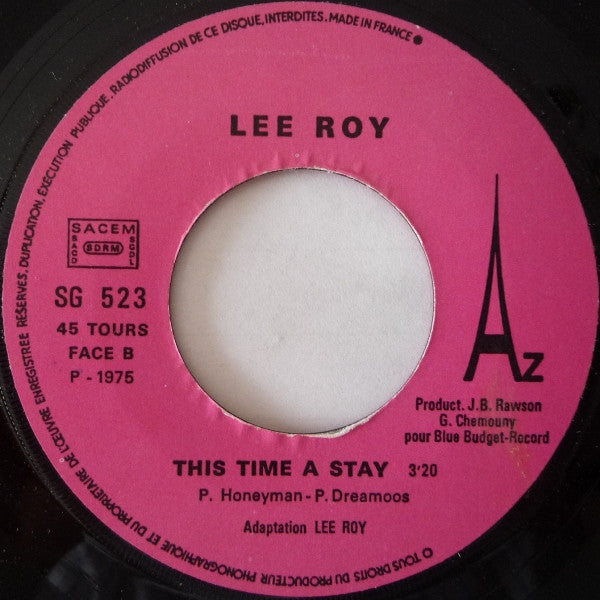 Lee Roy (10) : Here We Go Round (7")