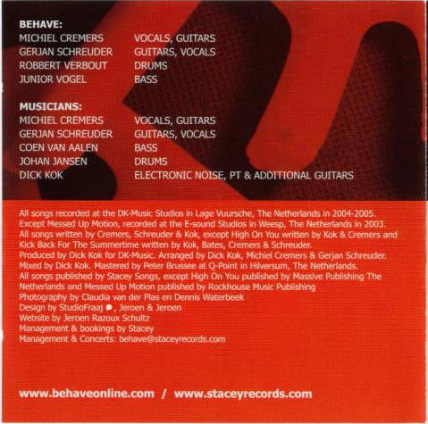 Behave : On Air (CD, Album)