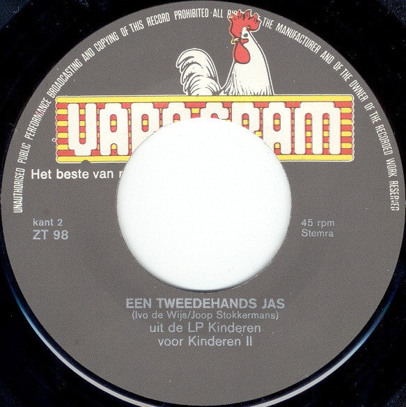 Kinderen Voor Kinderen : Op Een Onbewoond Eiland (7", Single)