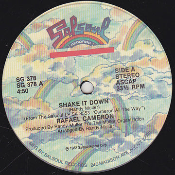 Rafael Cameron : Shake It Down (12")