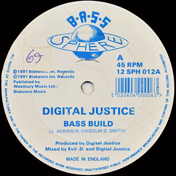 Digital Justice (2) : Bass Build (12")