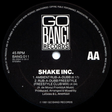 Shake Inc. : Mona Lisa OD (12")
