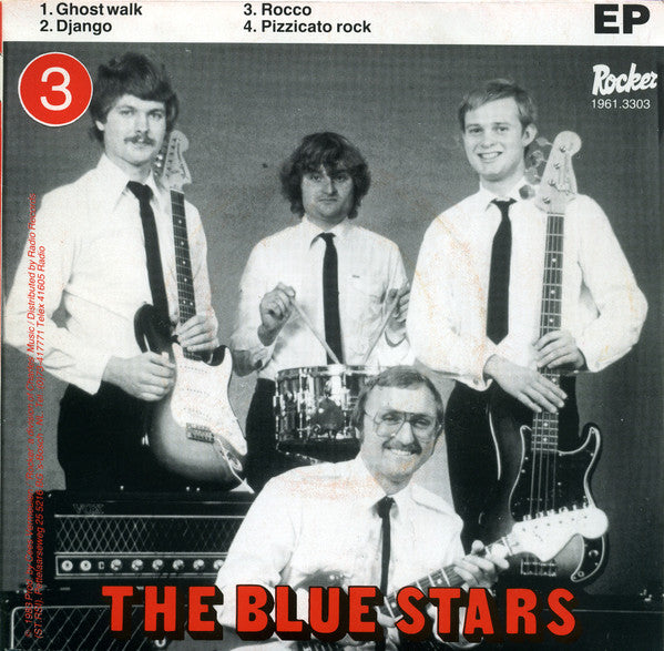 The Blue Stars (2) : The Blue Stars (7", EP)