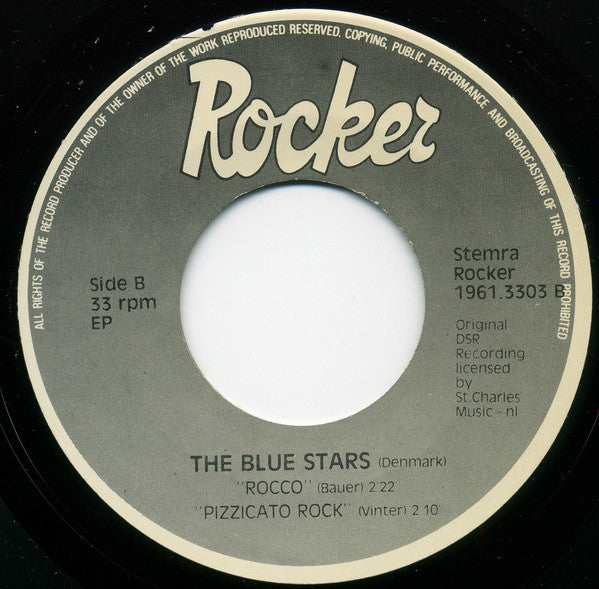 The Blue Stars (2) : The Blue Stars (7", EP)