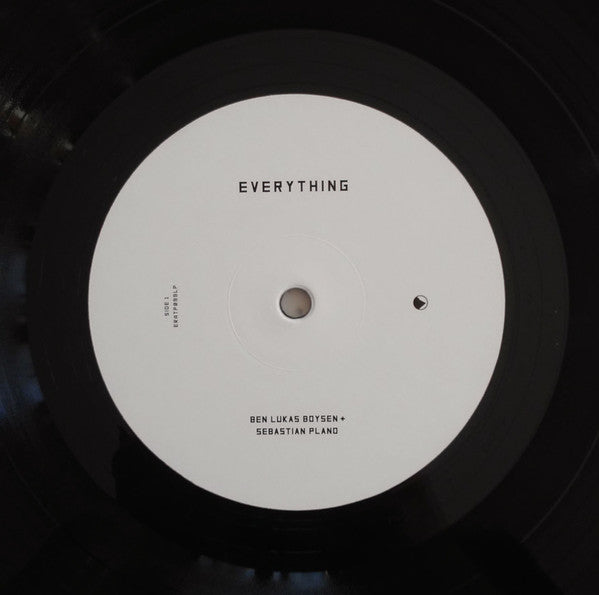 Ben Lukas Boysen + Sebastian Plano : Everything (LP, Album)
