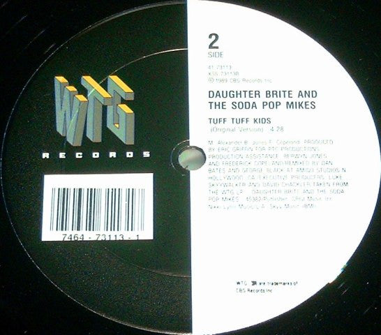 Daughter Brite And The Soda Pop Mikes : Tuff Tuff Kids (12")