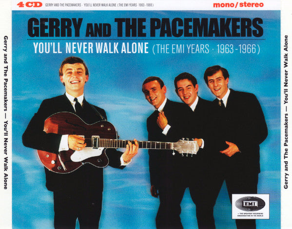 Gerry & The Pacemakers : You'll Never Walk Alone (The EMI Years 1963-1966) (4xCD, Comp, Mono)