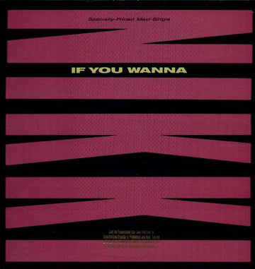 Nikki (9) : If You Wanna (12", Maxi)