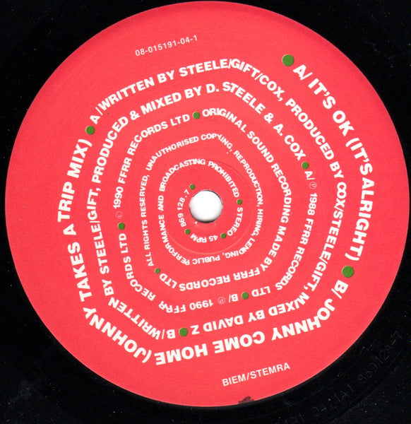 FYC* : It's Ok (It's Alright) (7", Pap)