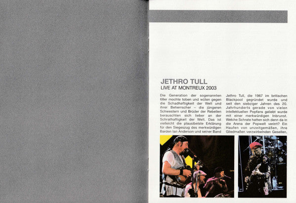 Jethro Tull : Live At Montreux 2003 (DVD-V, RE, Multichannel, PAL)