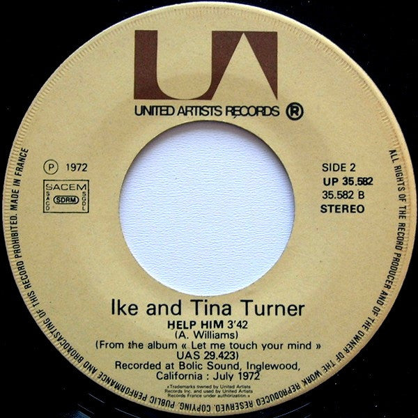 Ike & Tina Turner : Nutbush City Limits (7", Single)