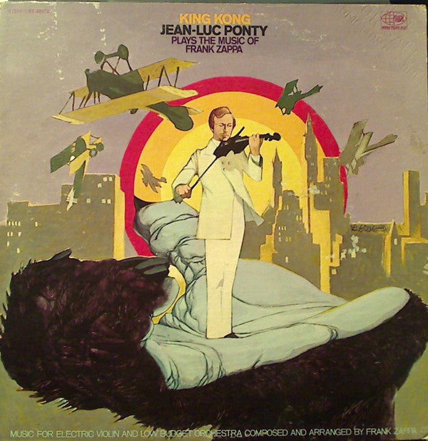 Jean-Luc Ponty : King Kong: Jean-Luc Ponty Plays The Music Of Frank Zappa (LP, Album)