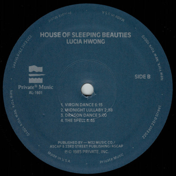 Lucia Hwong : House Of Sleeping Beauties (LP, Album)