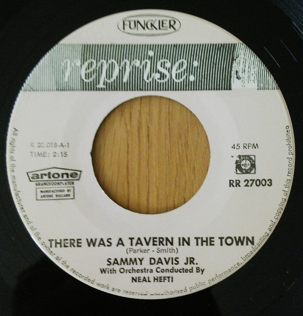 Sammy Davis Jr. : There Was A Tavern In The Town / One More Time ( A Tribute To Ray Charles ) (7", Single)