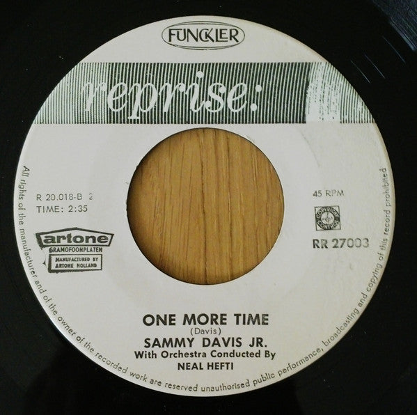 Sammy Davis Jr. : There Was A Tavern In The Town / One More Time ( A Tribute To Ray Charles ) (7", Single)